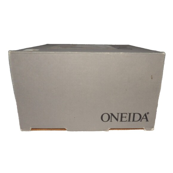 Oneida Paul Revere USA 1987 In Box Footed 6" Reproduction Crest Silver Plate VTG - Picture 8 of 11